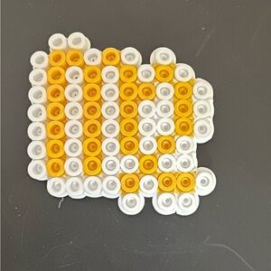 Virgo zodiac sign Perler bead magnet